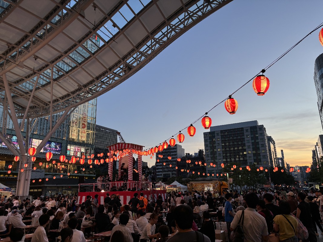 Bon Odori Dance in Hakata